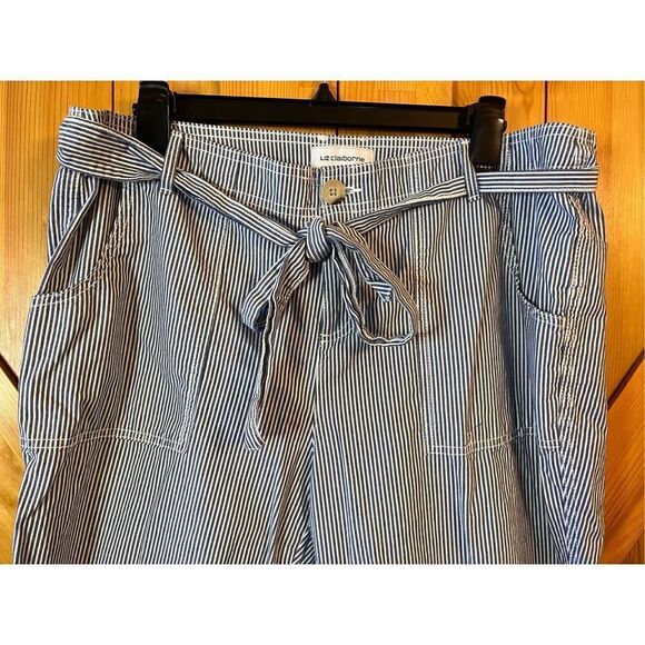 Liz Claiborne classic striped pants size 12 (1716) - Picture 2 of 5